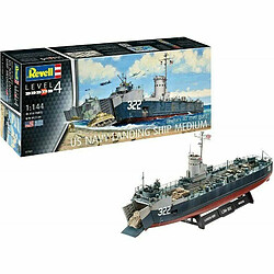 Revell Maquette Bateau Us Navy Landing Ship Medium (bofors 40 Mm Gun)