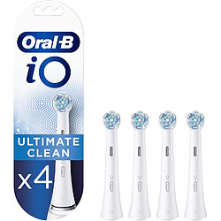 Oral-B iO Lot de 4 brossettes Nettoyage ultime