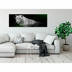 Paris Prix Tableau Imprimé Shining Tiger Green Narrow 40 x 120 cm