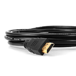 MCL HDMI 1,4 Haute Vitesse câble Pour 3D TV Avec Ethernet Plaqués Or 1 m