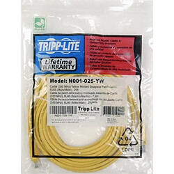 Tripp Lite N001-014-YW câble de réseau 4,27 m Cat5e U/UTP (UTP) Jaune - Câbles de réseau (4,27 m, Cat5e, U/UTP (UTP), RJ-45, RJ-45, Jaune)