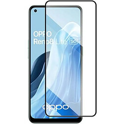 Oppo Protection d'écran pour Oppo Reno 8 Lite en Verre Trempé 2.5D Transparent