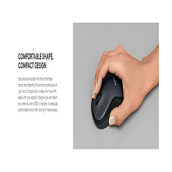 Avis Universal Souris sans fil non silencieuse Noir 1000 ppp Optique 3 boutons Utilisation de la souris avec les deux mains