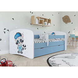 Lit cabanon bleu Babydreams sans tiroir sans matelas 140/70