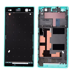 Wewoo Pour Sony Xperia C3 vert pièce détachée Remplacement du boîtier avant avec autocollant adhésif 