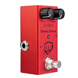 Avis Guitare Effet Pédale Overdrive Mini Simple Véritable Contournement Pour Guitare NEP-05