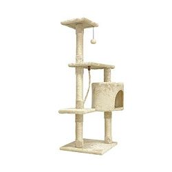 Arbre a chat PALOMA - 40x40x114cm - Beige