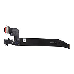 Wewoo Pièce détachée Pièce détachée OnePlus 5T Port de charge et écouteurs Jack Flex Cable