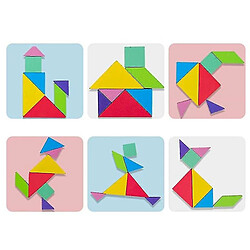 Acheter Universal Enfants Cerveau Virgule Magnétique Puzzle 3D Puzzle Tangram Apprentissage Éducation Dessin Jeux de société