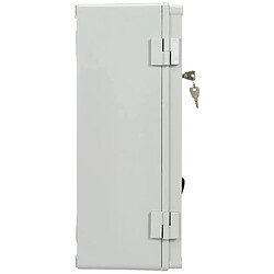 Acheter UNI-1 PLASTIC ENCLOSURE NT 400X300X160 SOLID DOOR WITH PERFORATED PLATE IP65 GREY