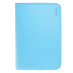 Etui en PU rotation à 360 degrés bleu clair pour votre Tablet 10 inch