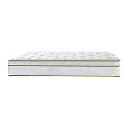 Acheter Vente-Unique Matelas 160 x 200 cm ressorts ensachés 5 zones et coutil bambou ép.28cm - PASIR de YSMÉE