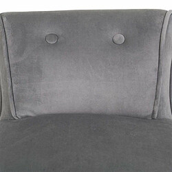 Banquette Alexandra House Living Gris Velours Caoutchouc 46 x 58 x 45 cm pas cher