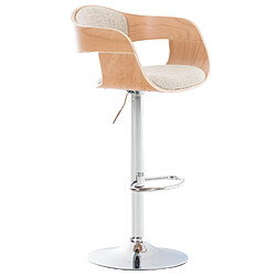 Non Tabouret de bar Kingston C tissu