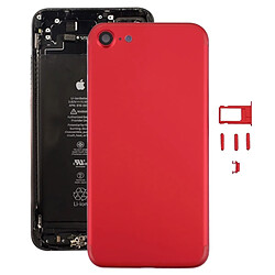 Wewoo Pour iPhone 7 couverture arrière avec objectif de la caméra + plateau de carte + touche de contrôle du volume + bouton d'alimentation + interrupteur de sourdine Vibrateur clé + signe couvercle du boîtier Assemblée complète pièce détachée 6 en 1