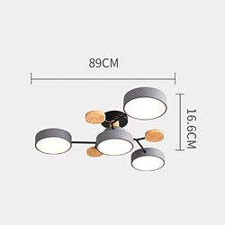 Acheter Universalis LED DE PLAFICE DE 4 LED en bois créatif, élégant et lumineux