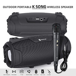 Avis Yonis Enceinte Bluetooth Portable Outdoor TWS K-Song Avec Micro et Sangle