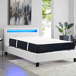 Visiodirect Matelas réversible NORA, King Size, 180x200 cm, en mousse mémoire de forme haute adaptabilité et ergonomique pas cher