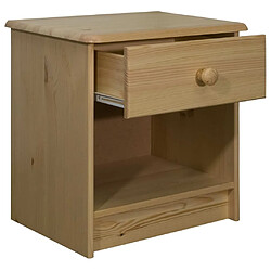 Avis Maison Chic Table de chevet,Table de nuit,Table d'appoint pour salon 41x30x42 cm Bois de pin solide -MN70110