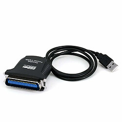 INECK® Câble Adaptateur USB vers Port Parallèle pour Imprimante Centronics