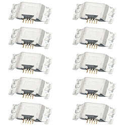 Wewoo Connecteur de port de chargement de 10 PCS pour Motorola Moto G5S Plus