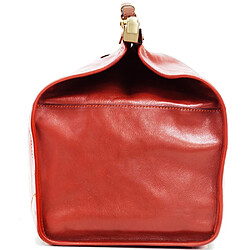 Avis Sac de voyage en cuir KATANA Doctor Bag - rouge