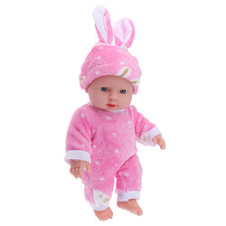 Avis 30cm Full Vinyl Reborn Baby Baby Newborn Doll u0026 Vêtements Enfants Playmate Rose