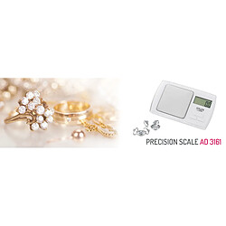 Balance de poche de précision(500-0,01 g) Petites balances pour aliments, bijoux, , Blanc, Adler, AD 3161