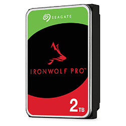 Seagate Technology Disque dur Seagate IronWolf Pro ST2000NT001 3,5" 2 TB