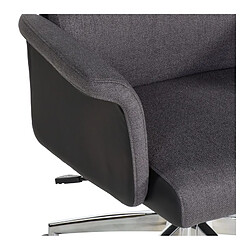 Acheter Modern Living Fauteuil de bureau MARTY gris et noir