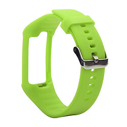 Wewoo Bracelet pour montre connectée Dragonne Sport en silicone POLAR A360 / A370 Vert 