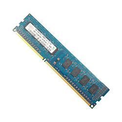 Barrette Mémoire 1Go RAM DDR3 Hynix HMT112U6TFR8C-H9 DIMM PC3-10600U · Reconditionné PC3-10600 - 1333MHz