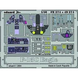 F-15C Eagle Interior Set - 1:48e - Eduard Accessories