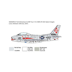 Acheter Italeri Maquette Avion North American Fj-2/3 Fury