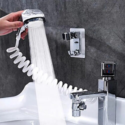 Acheter Lot De 2 Ensemble De Douche Externe Flexible Support Auto-adhésif Pour Bidet