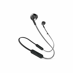 Casque D'Origine Jbl T205Bt Compatible Bluetooth Casque Semi-Intra-Auriculaire Sans Fil Écouteurs Noir 