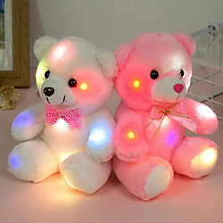 Universal 22 cm de haute qualité Luminal Bear Flash Teddy Plux Creative Creative Doll pas cher