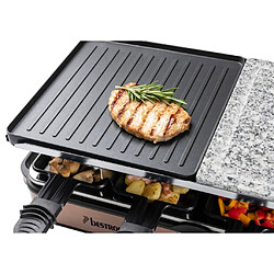 Acheter Appareil à raclette 8 personnes 1400w + pierre à griller - ARG1200CO - BESTRON