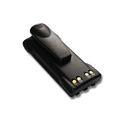 vhbw Batterie compatible avec Motorola GP330 radio talkie-walkie (1500mAh, 7,2V, NiMH) - avec clip de ceinture