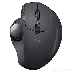 Universal Souris sans fil trackball 2.4G sans fil bluetooth personnalisé poignée de frappe de charge confortable(Le noir) 