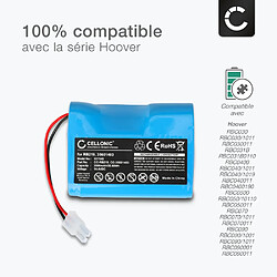 Avis Batterie pour Hoover RBC030, RBC040, RBC040011, RBC050, RBC050011, RBC070, RBC090011, RBC090 (Hoover RB219) 2000mAh de CELLONIC