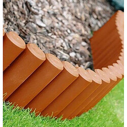 Palissade de jardin Bordure Pelouse IPAL Plus terracotta 2,4m