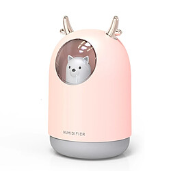 Universal 300ml Pet Ultrasons USB Air Humidifier Chronologie Aromathérapie Huiles Essentielles Diffuseur Brume Cool Fabricant Atomiseur avec lumière de la pièce Voiture | Humidificateur