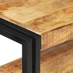 Acheter Maison Chic Table console | Meuble d'entrée | Table d'appoint 90x30x75 cm Bois de manguier brut -GKD58569