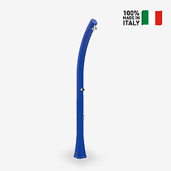 Douche solaire de piscine et jardin avec Réservoir 23 litres Arkema Design Happy H120, Couleur: Bleu