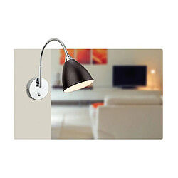 Luminaire Center Applique Bari, noir / chrome