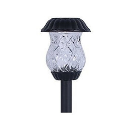 Tradex 12 PIÈCES LAMPE SOLAIRE ANTIQUE 11X11X33CM MEUBLES DE JARDIN 4125022