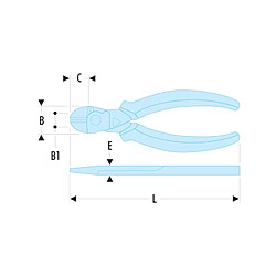 Pince coupante diagonale haute performance Facom 192ACPE