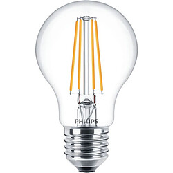 Lot de 3 ampoules LED filament PHILIPS standard E27 60W