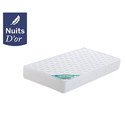 Nuits D'Or Nightgood Matelas 90x190 Densité 35 Kg/m3 - Hauteur 21 Cm - Soutien TRES FERME - Orthopédique 